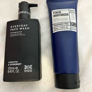 Asquith & somerset face moisturizer, face wash‎ Fragrance free. New bundle
